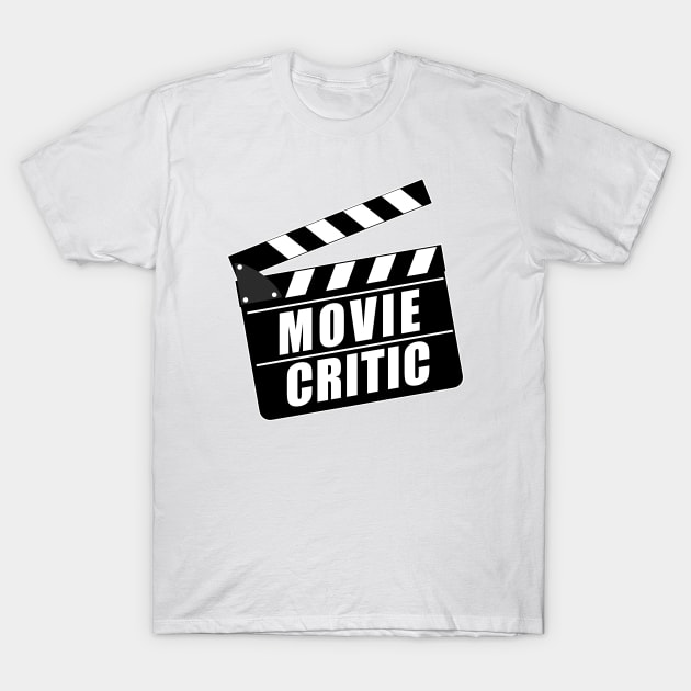 Movie Critic Clapperboard T-Shirt by TMBTM